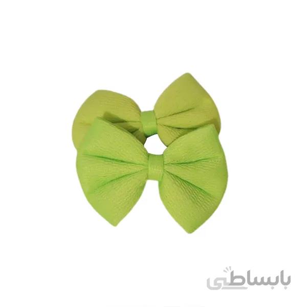 کش مو پاپیونی بسته 2 عددی کد 11