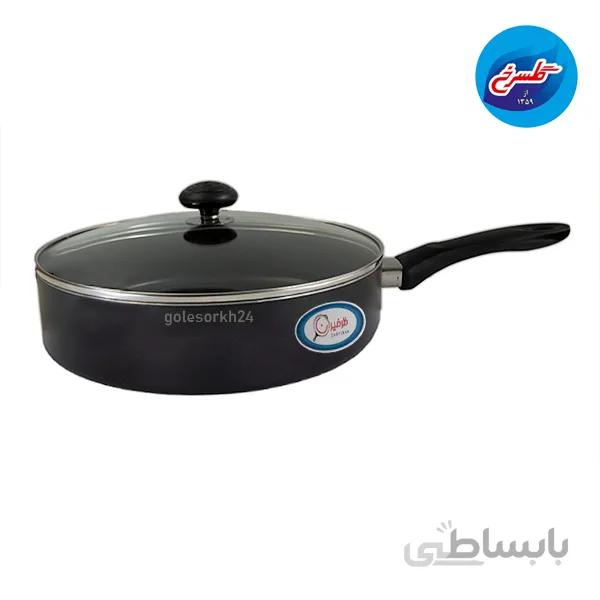 تابه ظرفیران سایز ۲۸ تک دسته دربدار