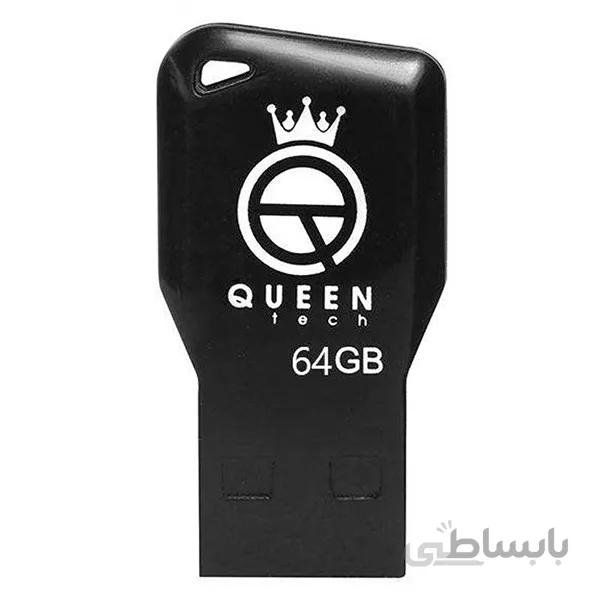فلش ۶۴ گیگ کوئین تک QUEEN TECH 101 ا QUEEN TECH 101 64GB USB2.0 Flash Memory