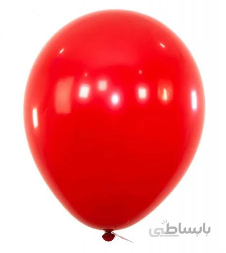 بادکنک قرمز سایز 12 اینچ