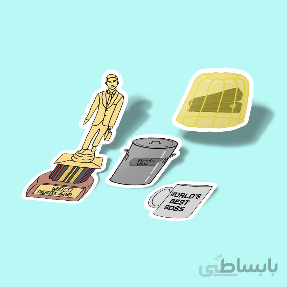 استیکر The Office Sticker Pack 2