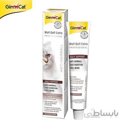 خمیرمالت گربه جیمکت با عملکرد بهبود دستگاهگوارش ۵۰ گرم
