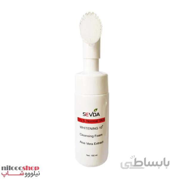 فوم شستشوی صورت سودا مدل Aloe Vera حجم 150 میلی لیتر ا Aloe Vera soda face wash foam volume 150 ml