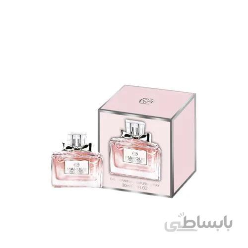عطر ادکلن زنانه میس دیور فراگرنس ورد مارکویی کالکشن کد 123 (Miss Dior) حجم 30 میل ا Fragrance world Marque Collection no.123 Miss Dior