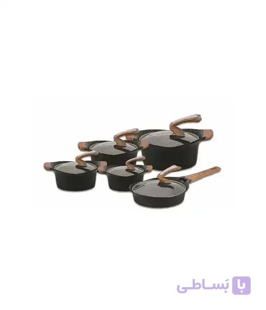 سرویس قابلمه سرامیکی 18 پارچه دلمونتی ایتالیا DL1160
