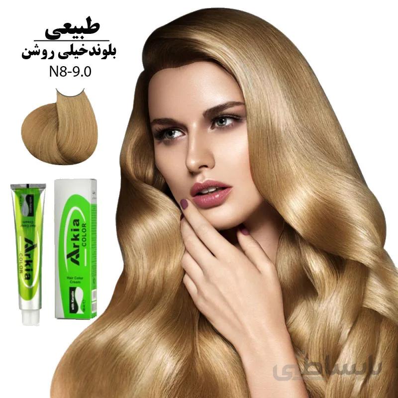 رنگ مو آرکیا بلوند خیلی روشن N8-9.0