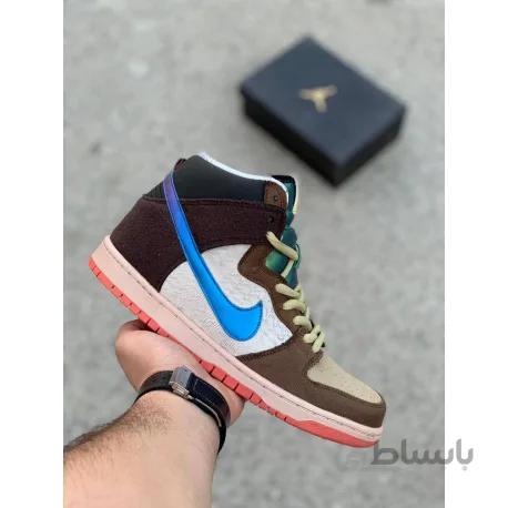 کفش ساقدار اصلی نایک اس بی دانک Nike SB Dunk High Concepts
