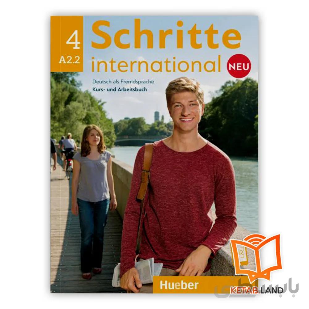 کتاب آلمانی شقیته ویرایش جدید Schritte International Neu A2.2