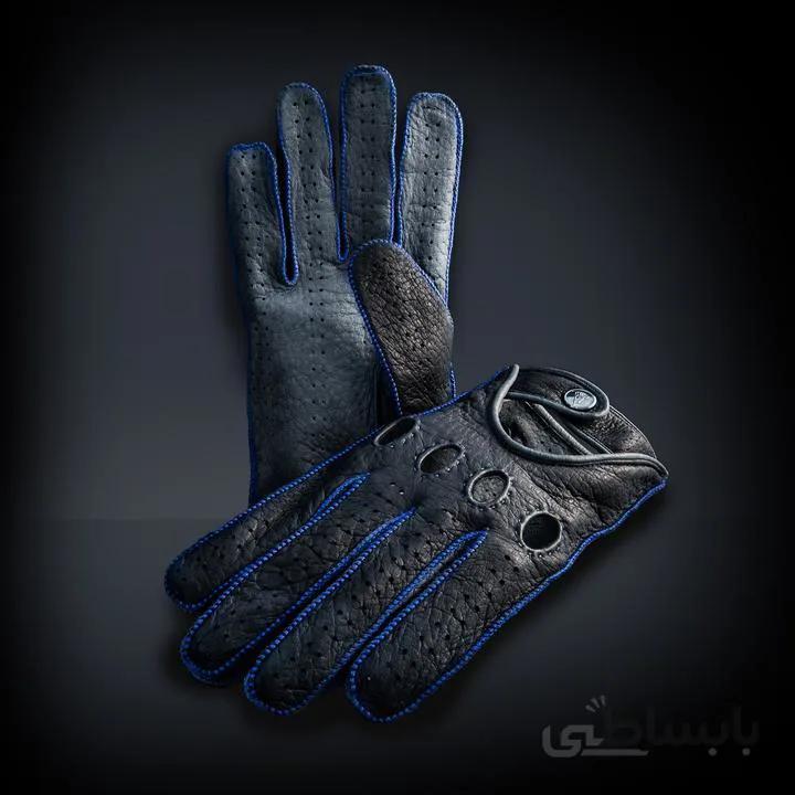 دستکش رانندگی چرم مون Special HM4