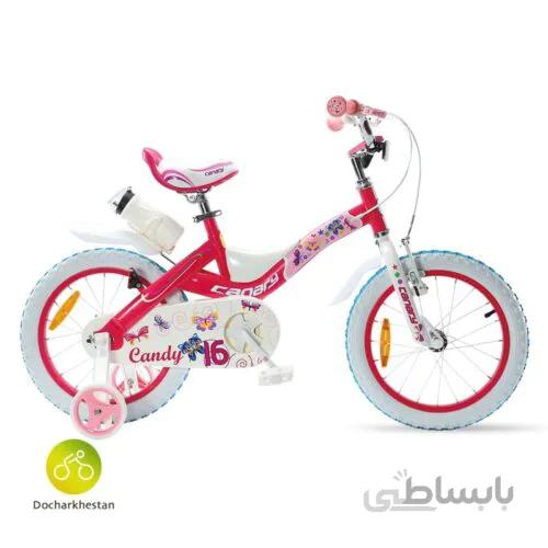 دوچرخه بچه گانه قناری مدل کندی سایز ۱۶ اینچ