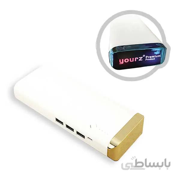 پاور بانک 10 هزار میلی آمپر برند yourz