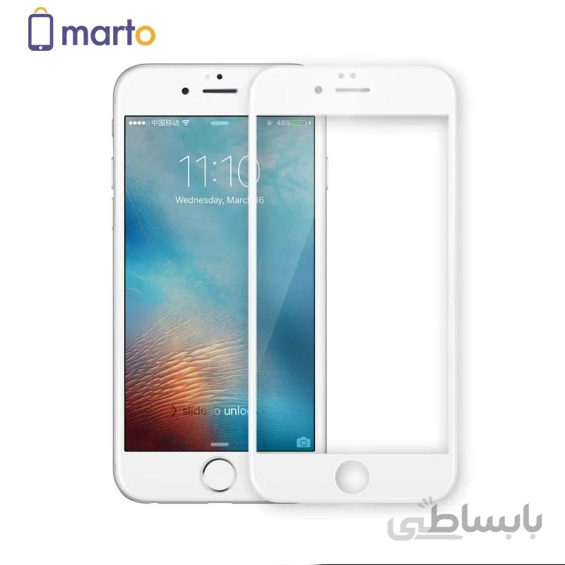 محافظ صفحه نمايش شيشه اي نيلکين مدل 3D CP Plus Max مناسب براي گوشي اپل iPhone 6 / 6S ا Nillkin Amazing 3D CP Plus Max tempered glass screen protector for Apple iPhone 6 / 6S