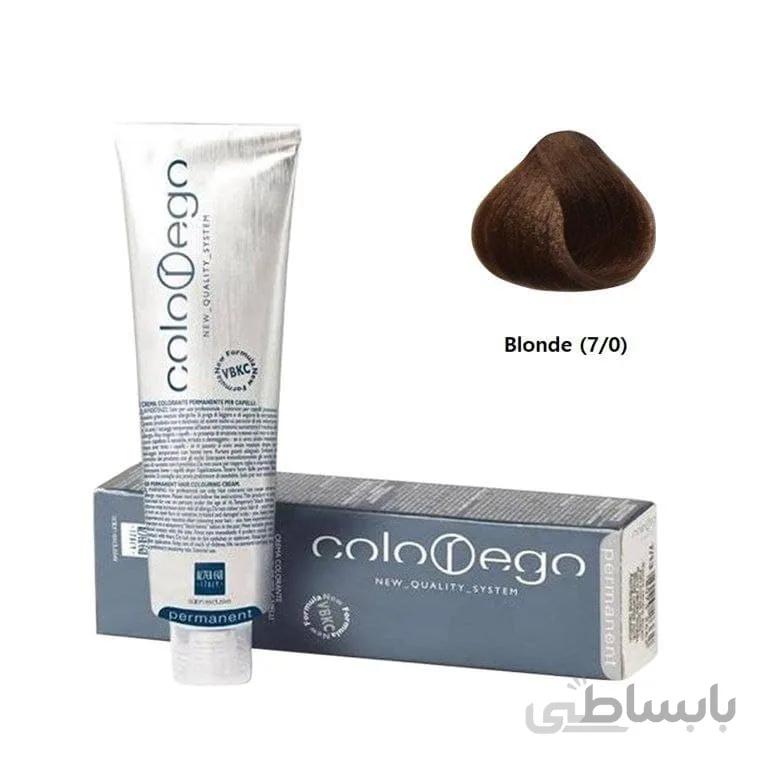 رنگ موی آلتراگو مدل (Colorego) کد 7/0 بلوند طبیعی متوسط