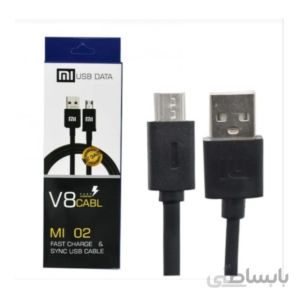 کابل شارژ اندروید طول 1 متر شیائومی (Mi) مدل V8-02