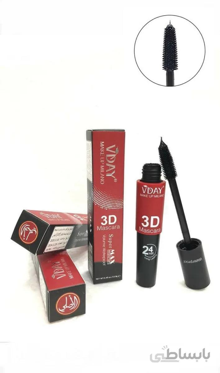 ریمل سه بعدی ویدای | viday 3d mascara | فروش عمده لوازم ارایشی