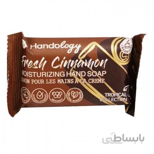 صابون دست تراپيكال دارچين 75گرم هندولوژی ا Handology Soap Tropical Fresh Cinnamon 75g