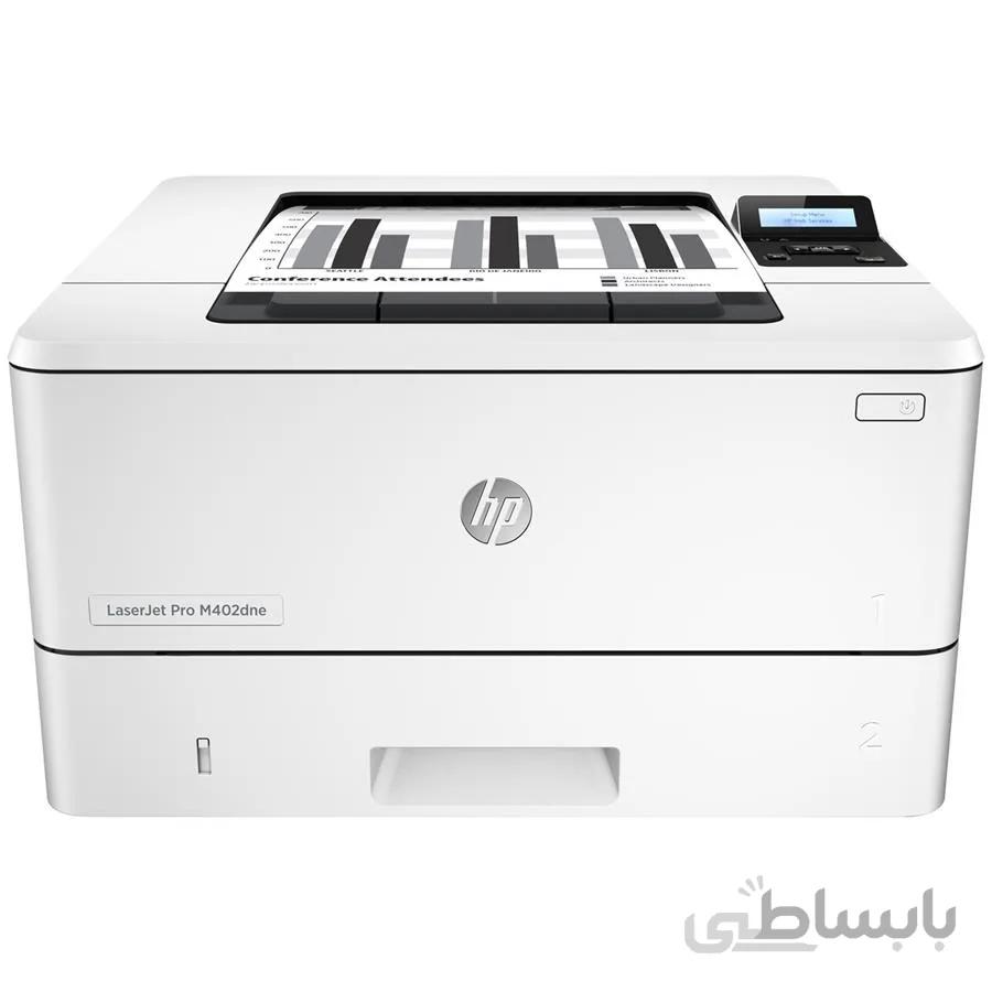 پرینتر لیزری اچ پی مدل LaserJet Pro M402dne ا HP LaserJet Pro M402dne Laser Printer