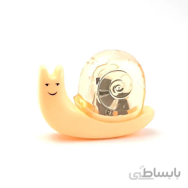 مداد تراش فانتزی طرح حلزون دو سوراخ