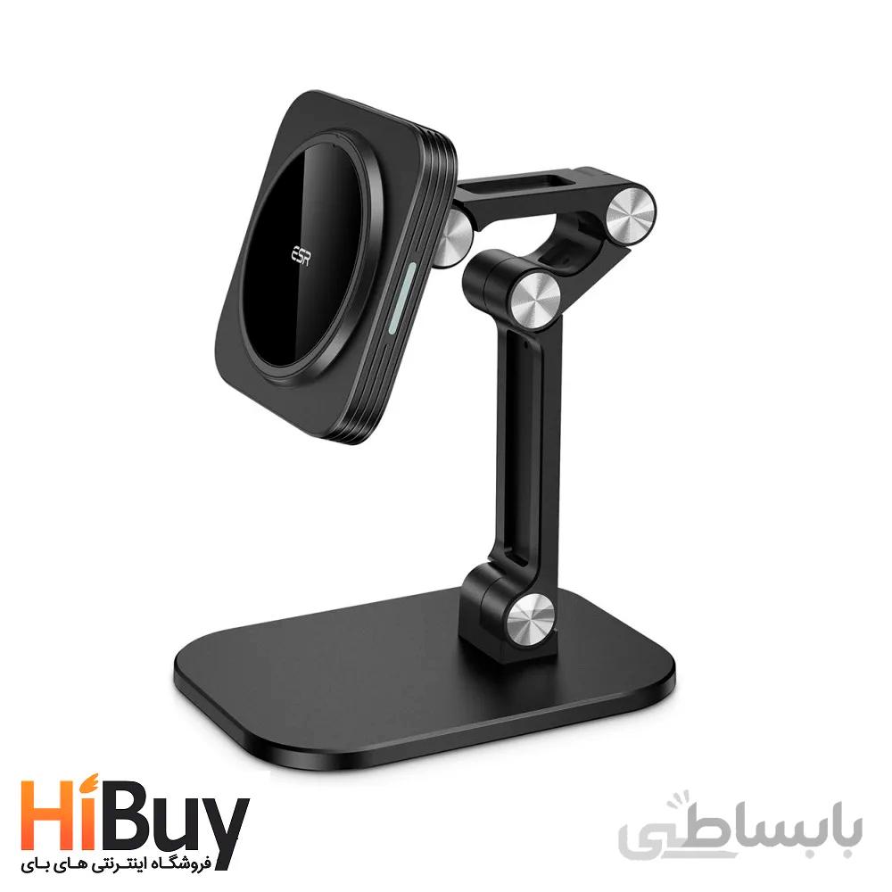 پایه نگهدارنده و شارژر بی سیم ای اس ار مدل HaloLock AWCS With MagSafe ا Esr HaloLock AWCS With MagSafe