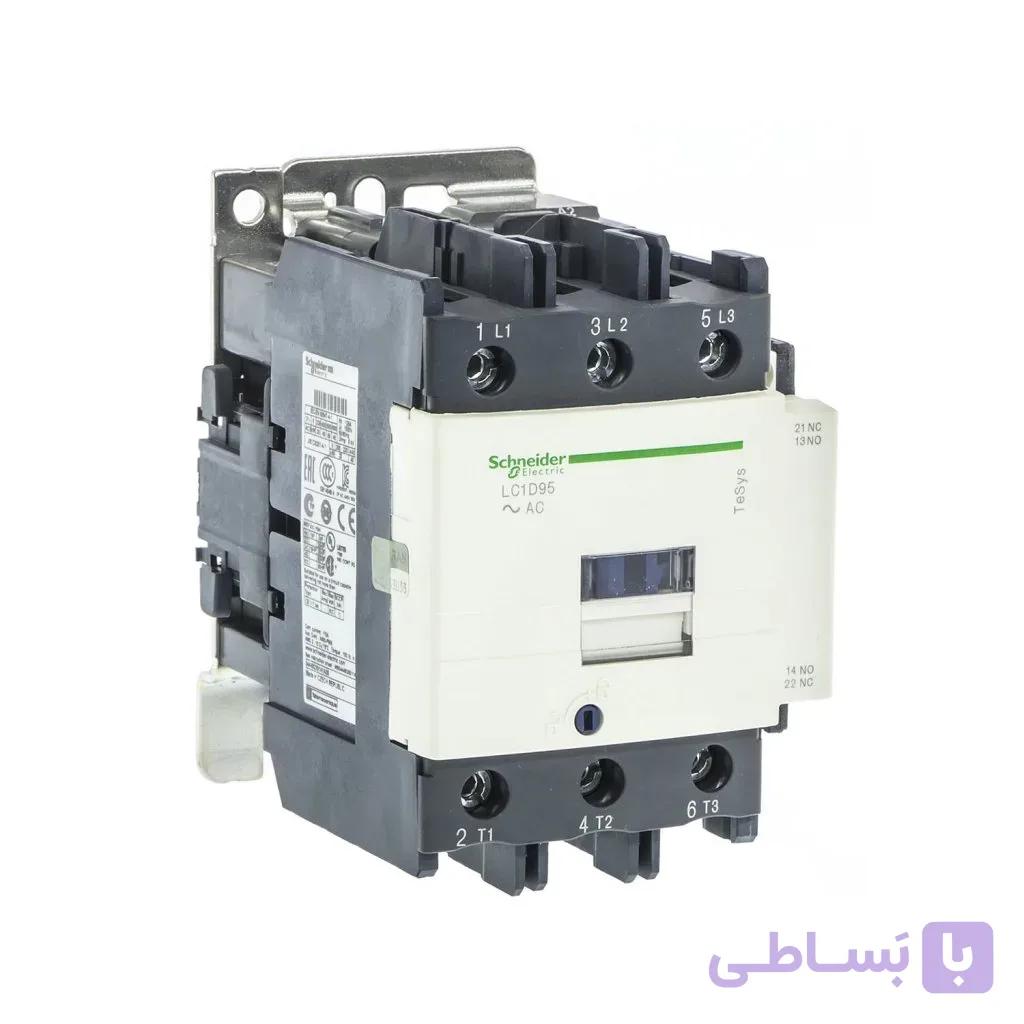 کنتاکتور اشنایدر الکتریک 95 آمپر 220 ولت AC