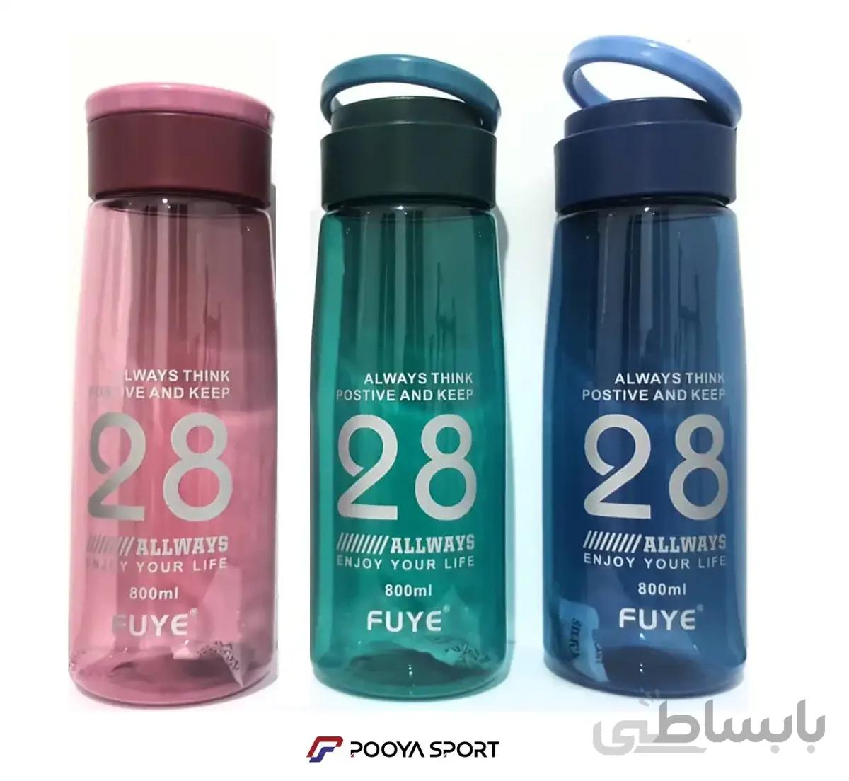 قمقمه شیکر نشکن مدل FUYE28 باظرفیت 800 میلی لیتر