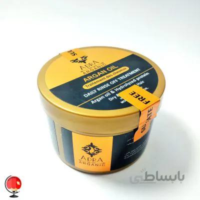 ماسک مو مغذی و ترمیم کننده آدرا (ADRA) حاوی روغن آرگان حجم 500 میلی لیتر