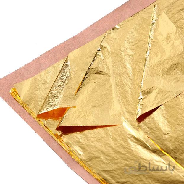 ورق طلا بسته ۱۰۰ برگی
