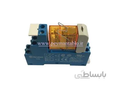 رله مینیاتوری 230 ولت AC یک کنتاکت (Finder(40.61