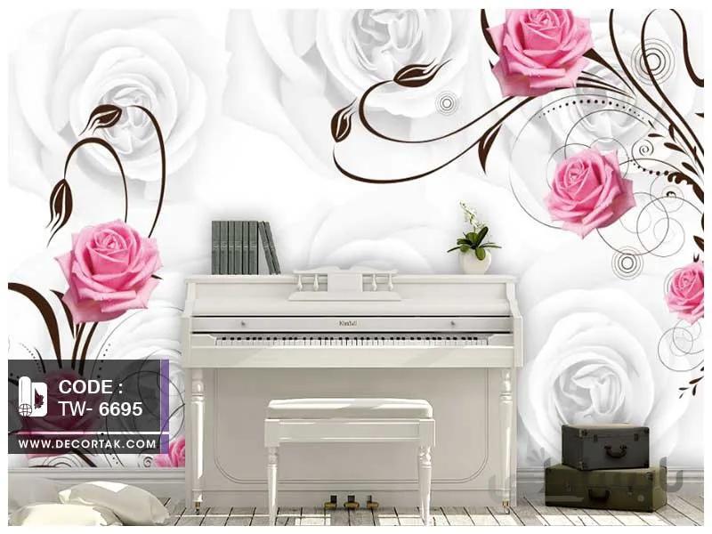 پوستر دیواری پشت تلویزیون کد TW-6695