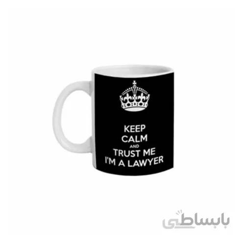 ماگ طرح تاج وکالت