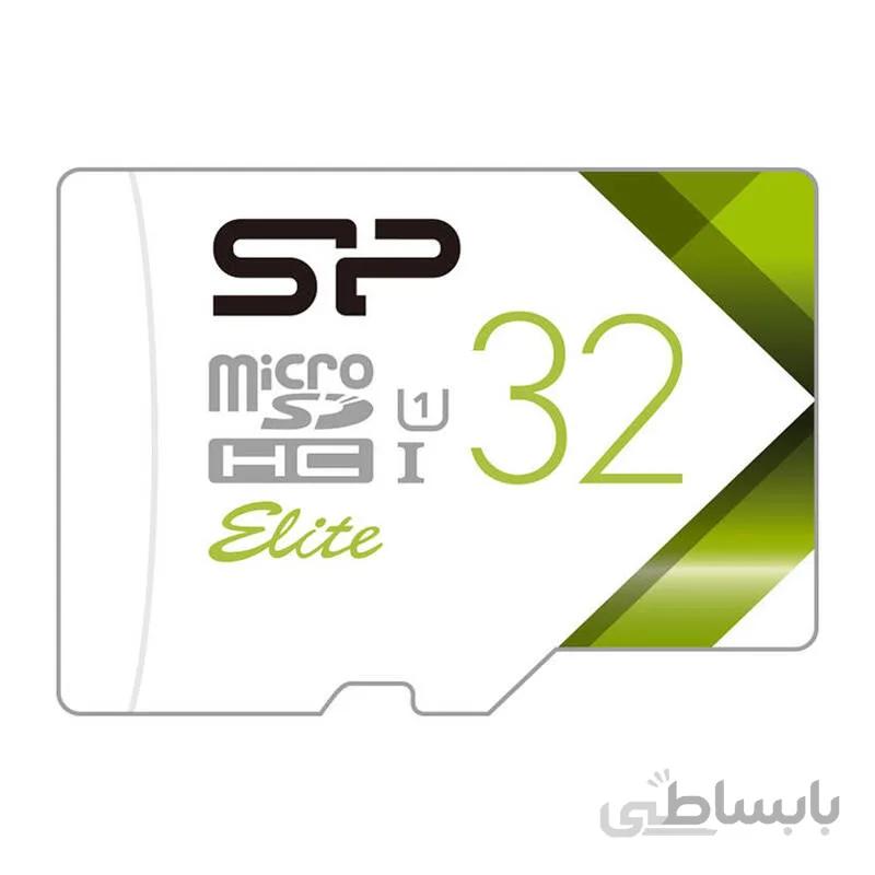رم میکرو 32 گیگ سیلیکون پاور Silicon Power Elite U1 C10 100MB/s