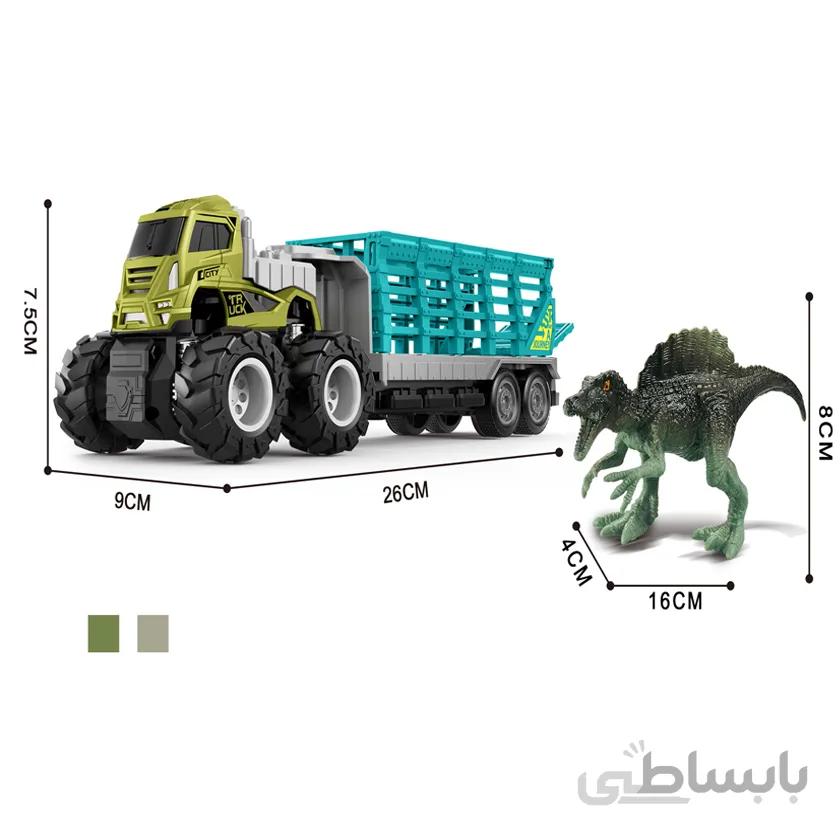 کامیون حمل دایناسور
