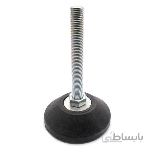 پایه گرد آهنی ثابت قطر 100 میلی‌متر m20 کد 134