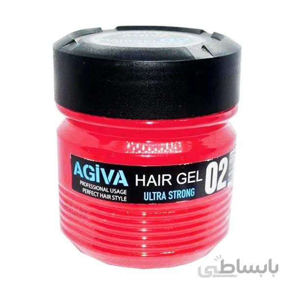ژل حالت دهنده مو آگیوا Agiva شماره 02 حجم 700 میلی لیتر
