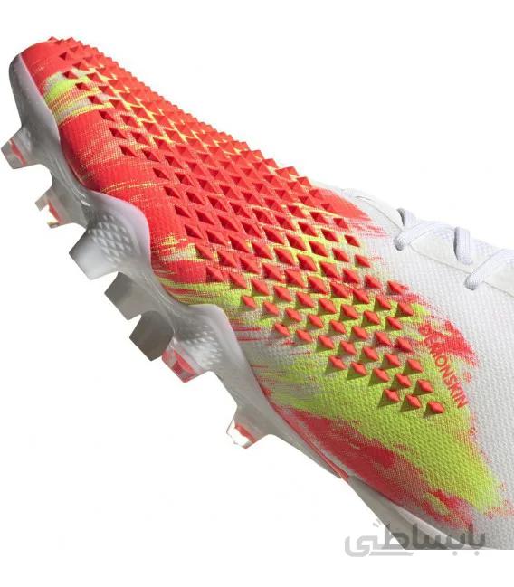کفش فوتبال آدیداس پردیتور های کپی Adidas Predator Mutator 20.1 FG White/Black/Pop