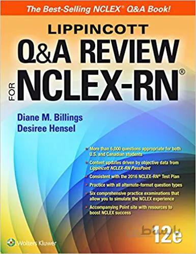 دانلود کتاب Lippincott Q&A Review for NCLEX-RN (Lippincott's Review For NCLEX-RN) (12th Edition) - Epub + Converted PDF