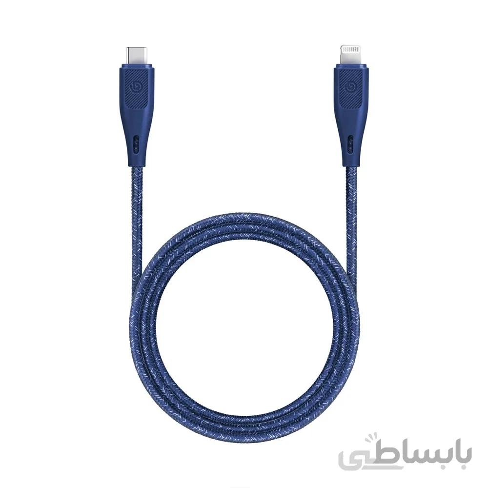 کابل USB-C به لایتنینگ بازیک سری GOCHARGE با استاندارد C94