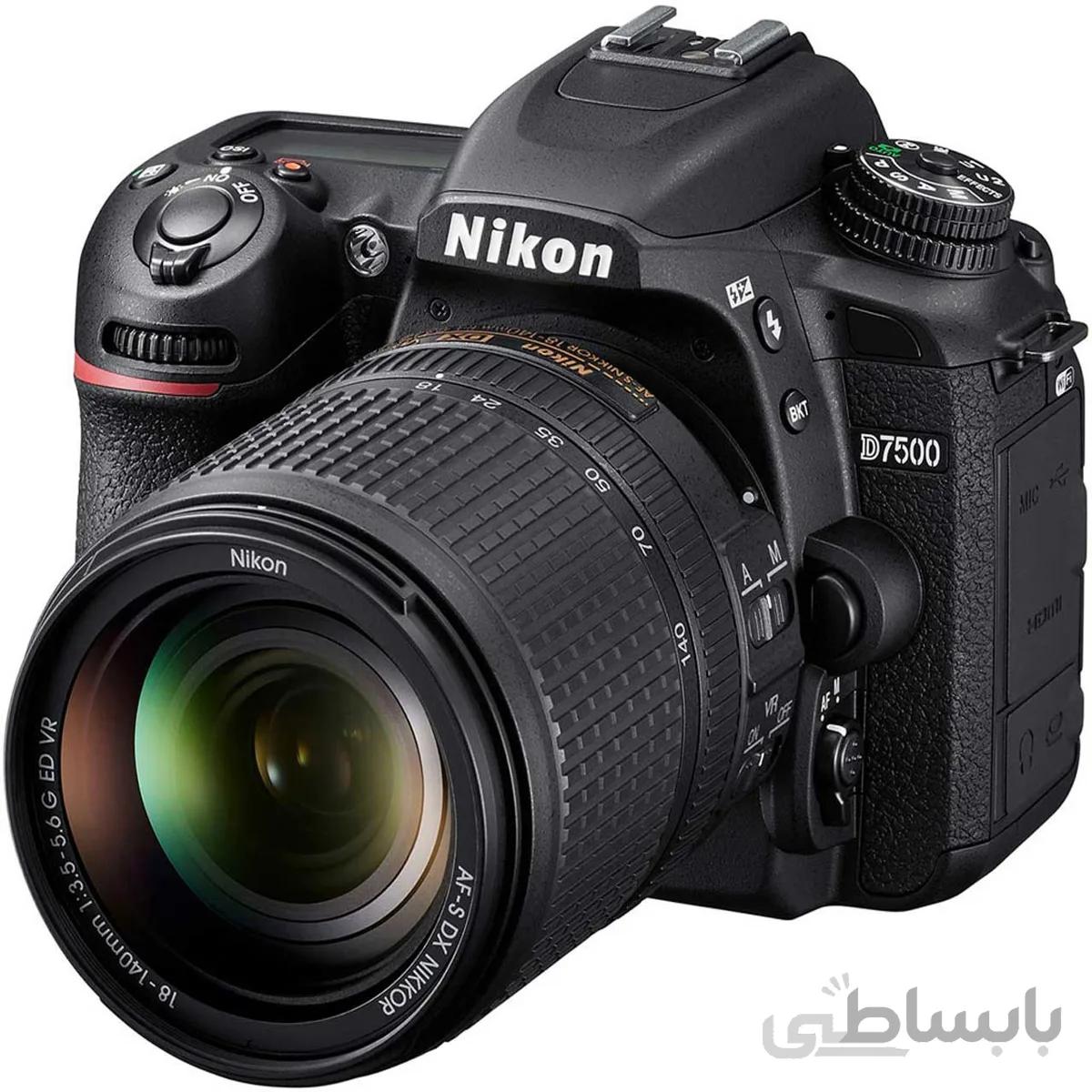 دوربین دیجیتال نیکون مدل D7500 همراه لنز 18-140mm ا Nikon D7500 DSLR Camera کد 300818