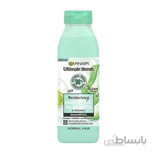 شامپو آبرسان موی HAIR FOOD ALOE VERA گارنیه – GARNIER با حجم 350 میلی