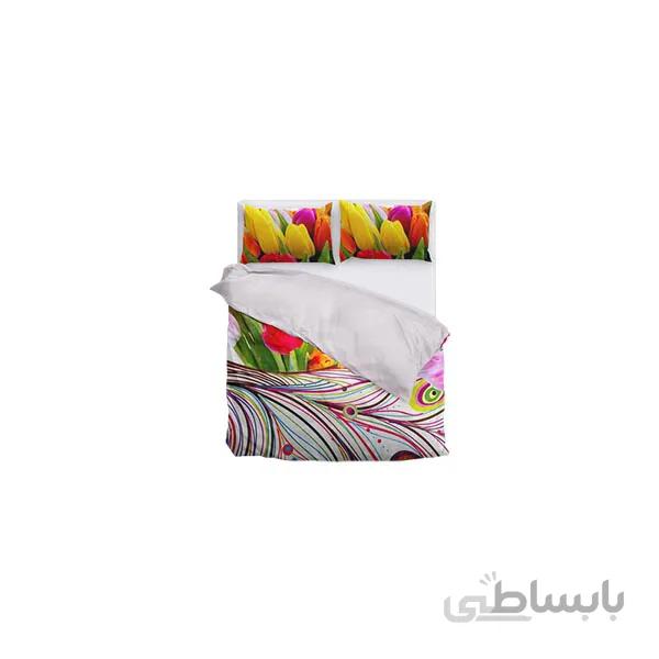 ست لحاف تکنفره ۴تکه سه بعدی king size-طرح Felix