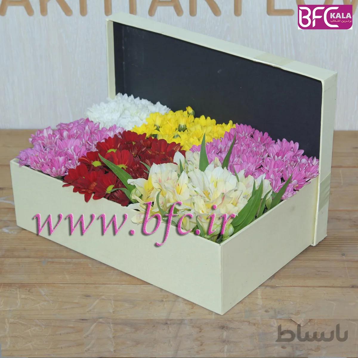باکس گل جعبه کادویی با گل بهاره
