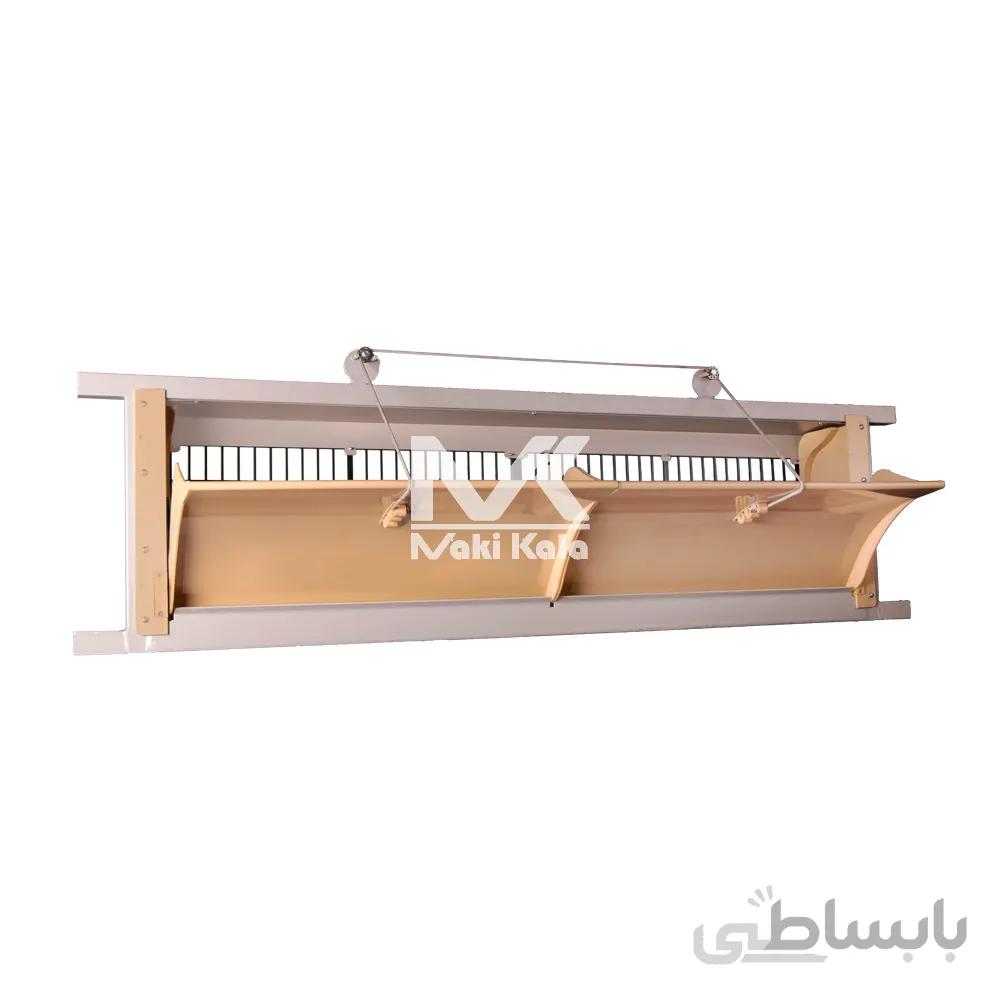 پنجره اینلت بزرگ ورتکس سایز 30 در 105 گروه صنعتی الوند