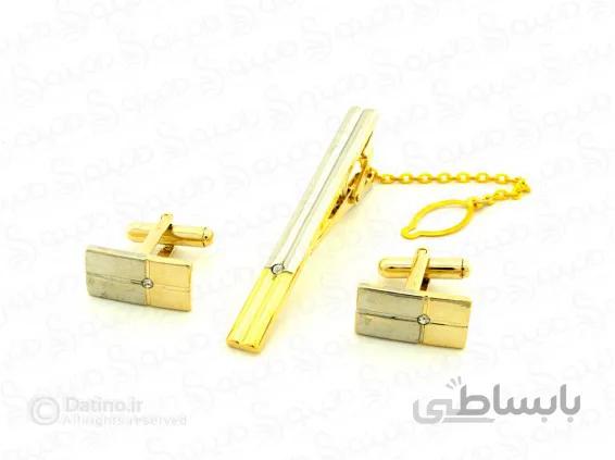 دکمه سردست و گیره کراوات سدریک accessory-10006