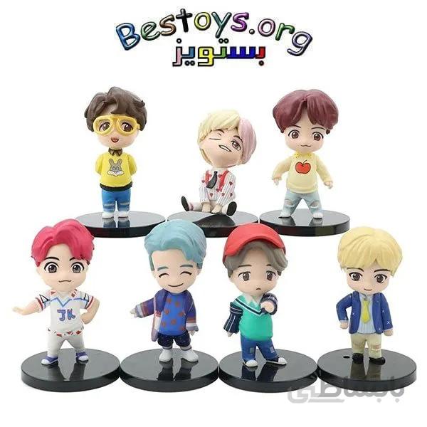 فیگور مدل BTS بسته هفت عددی کد 1