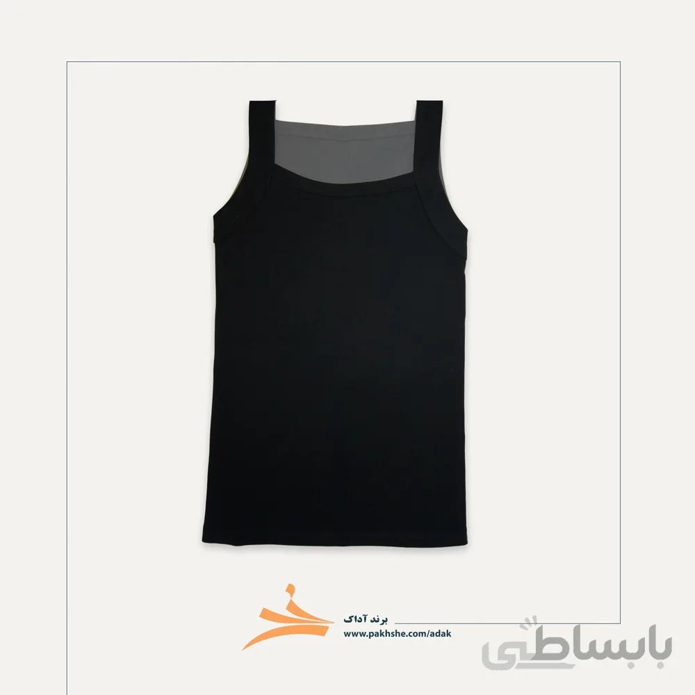 زیرپوش یقه خشتی نخ پنبه مردانه برند آداک کد 344
