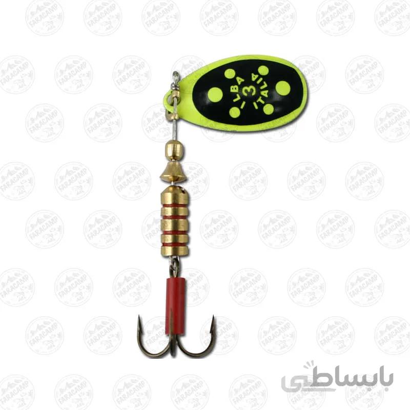 لانسه ماهیگیری سایز 3 ایلبا 28633 Black FL. Lemon ilba