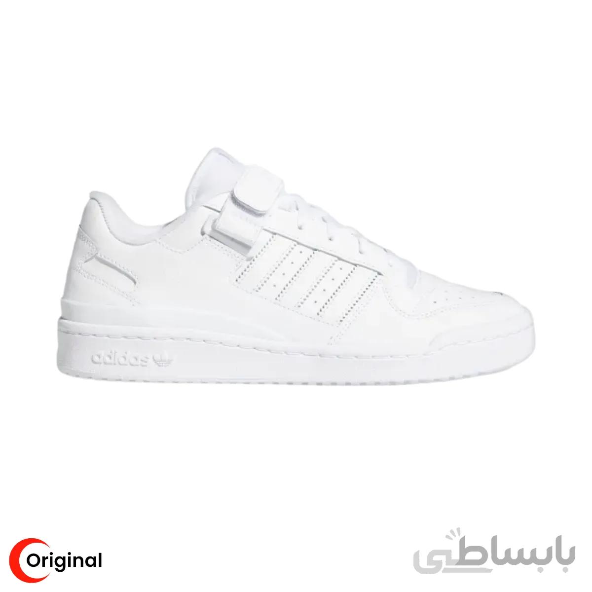 کتونی زنانه آدیداس فروم Adidas Forum Low Full White