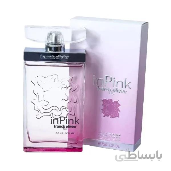 عطر ادکلن زنانه فرانک اولیویر این پینک اورجینال حجم 75 میل ا Franck Olivier In Pink Eau De Parfum For Women 75 ml