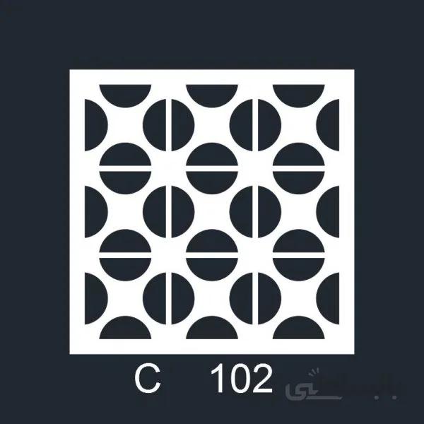 تایل سقفی کد c 102
