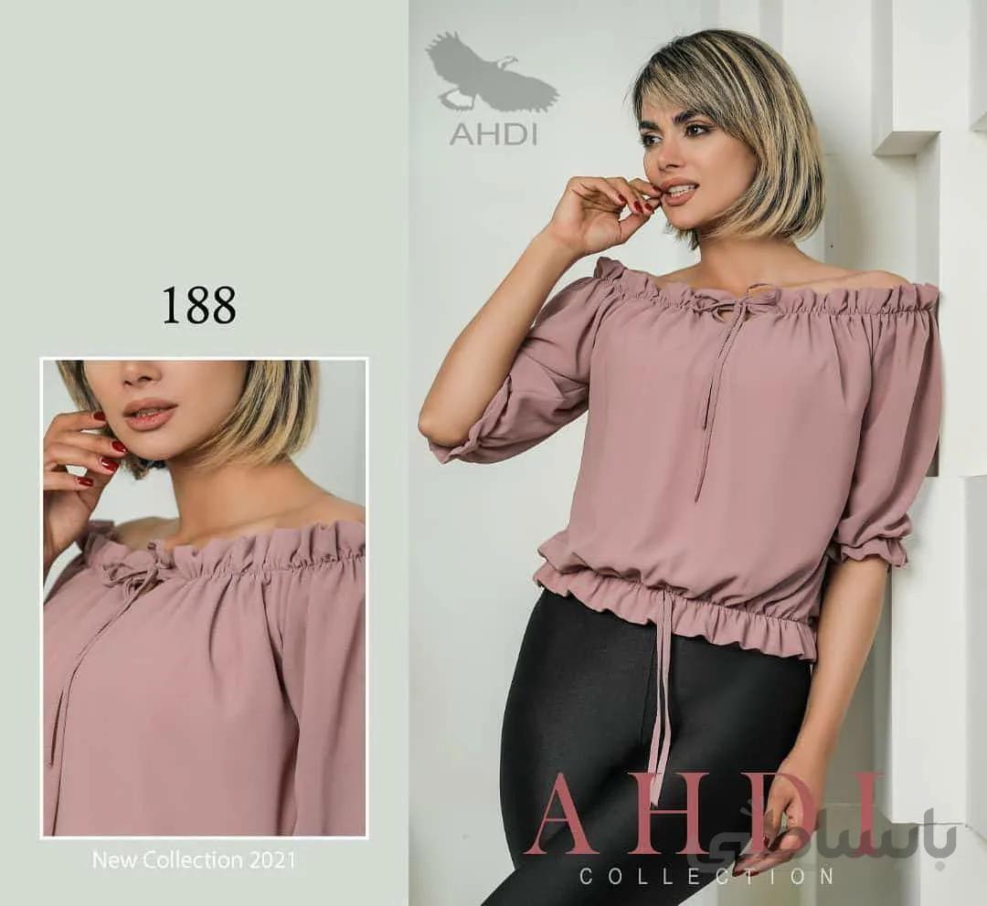 شومیز حریر زنانه و دخترانه کوتاه
